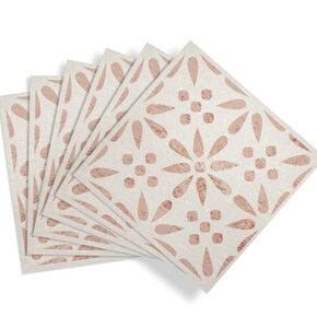 selbstklebende Bodenfliesen Vintage Flowers (11er Set)